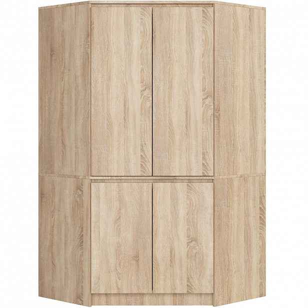 RAUMHIRSCH FURNITURE SKŘÍŇ dub Sonoma 180/100/50