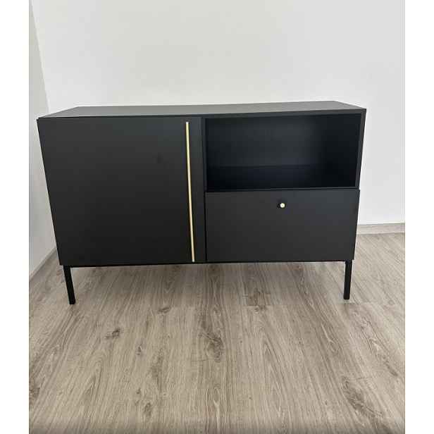 Artelta Komoda LANZZI 120 | černý mat / smontovaná