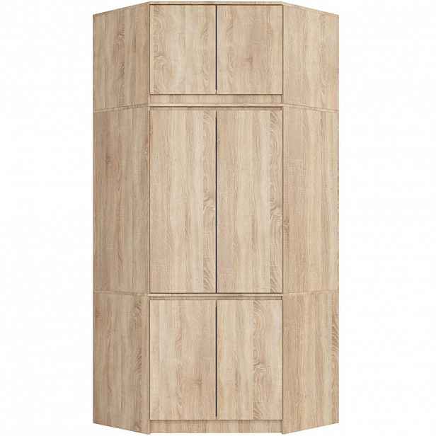 RAUMHIRSCH FURNITURE ŠATNÍK dub Sonoma 235/100/50
