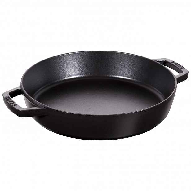 Staub Litinová pánev se dvěma úchyty, Ø 26 cm, černá 12232623