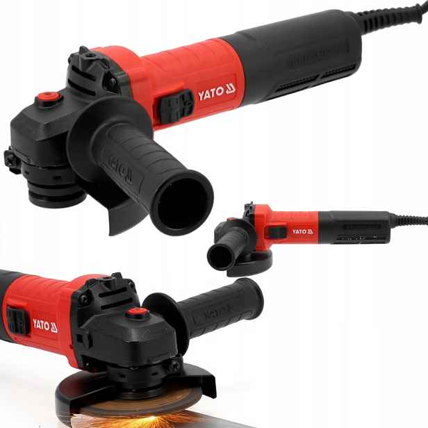 Úhlová Bruska 1050 W 125 MM S Regulací Otáček Bruska Yato YT-821014