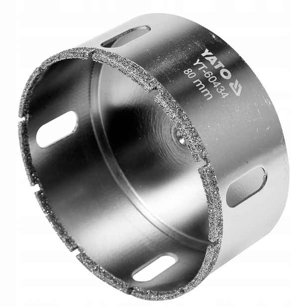 Vrták diamantový Yato YT-60434 80 mm na slinutou dlažbu a keramiku, pro mokré/suché použití