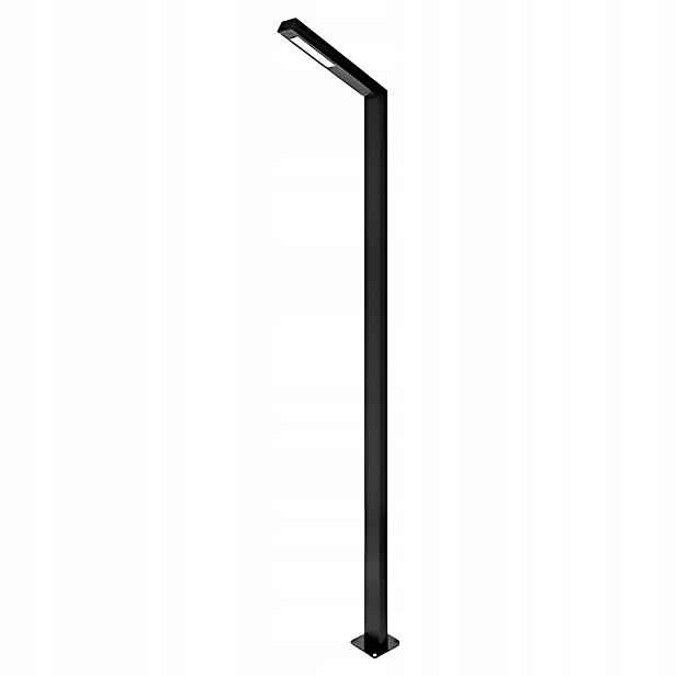 Zahradní Led parková lampa 350 cm 50W 4000K 120° IP65 černá Masterled