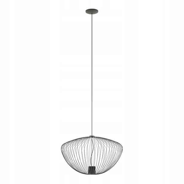 Šedá závěsná lampa Pumpkin moderní nad jídelní stůl Nowodvorski
