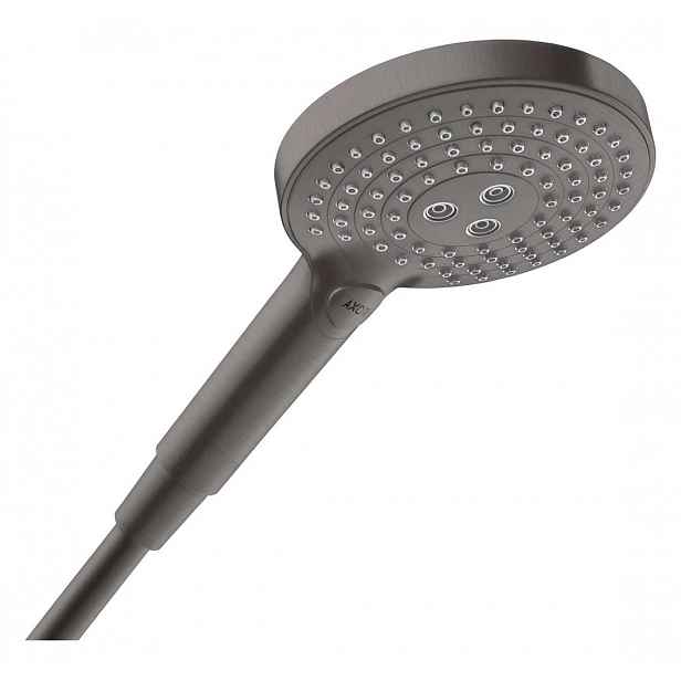 Axor ShowerSolutions - Sprchová hlavice, 3 proudy, kartáčovaný černý chrom 26050340