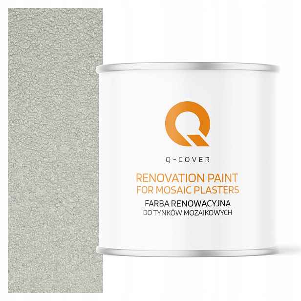 Barva pro mozaikovou omítku Renovační 2.5 l Obnova Bílý Papirus Ral 9018