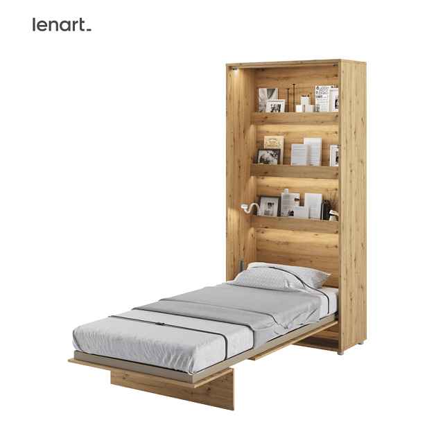 Dig-net nábytek Sklápěcí postel Lenart BED CONCEPT BC-03 dub artisan | 90 x 200 cm