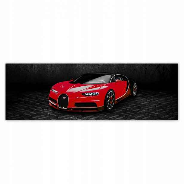 Plakáty 200x66 Červené sportovní auto