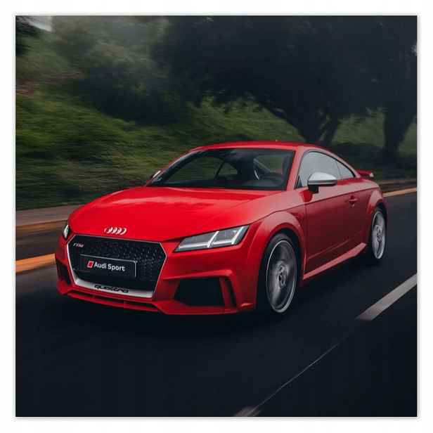 Plakáty 140x140 Červené Audi Auto