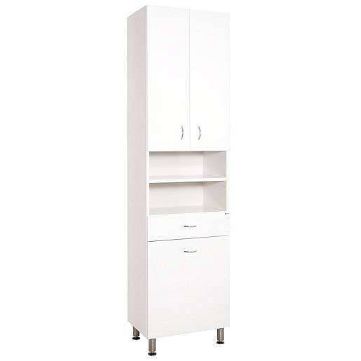 Koupelnová skříňka vysoká Keramia Pro 50x33,3 cm bílá PROV50K