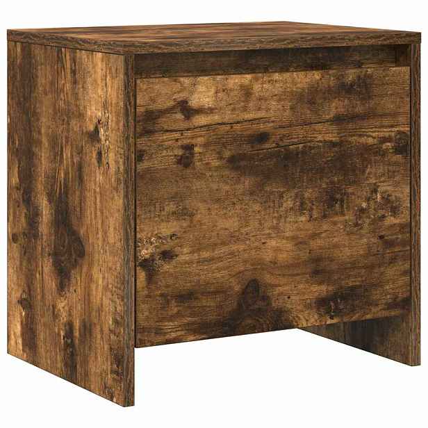 vidaXL Noční stolek kouřový dub 45 x 34 x 44,5 cm kompozitní dřevo