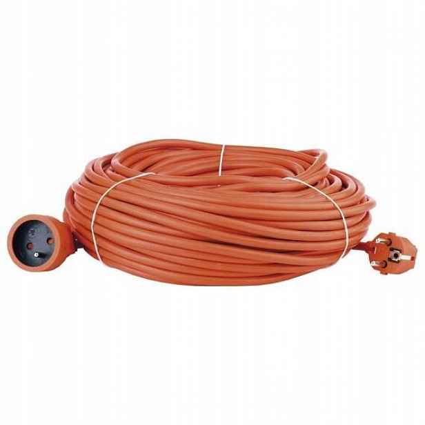 Emos kabel 230V prodlužovací 40m/1Z Pvc 3*1,5mm oranžový P01140