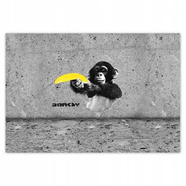 Fototapety 152x104 Banksy Banán Opice