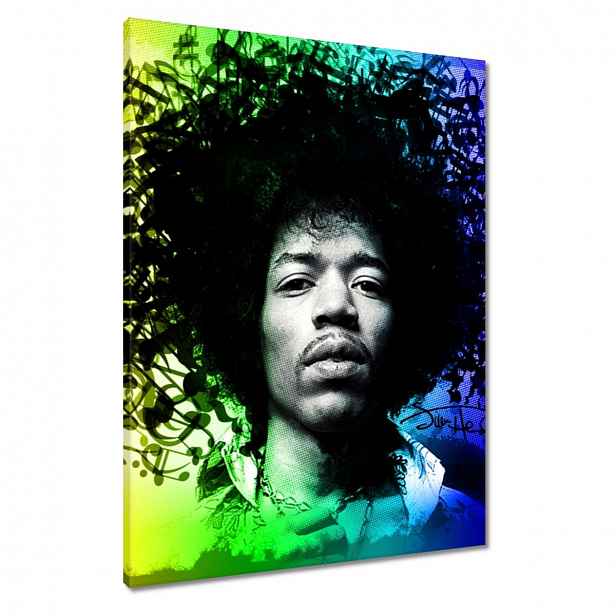 Obrazy 60x80 Duhový Hendrix
