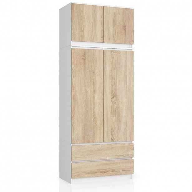 RAUMHIRSCH FURNITURE SKŘÍŇ bílá, dub Sonoma 234/90/51