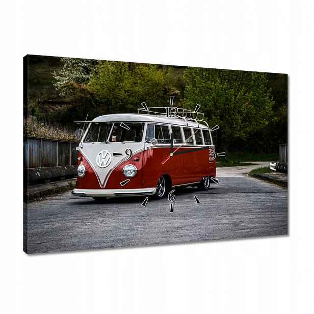 Hodiny 60x40 Volkswagen Transporter Vw