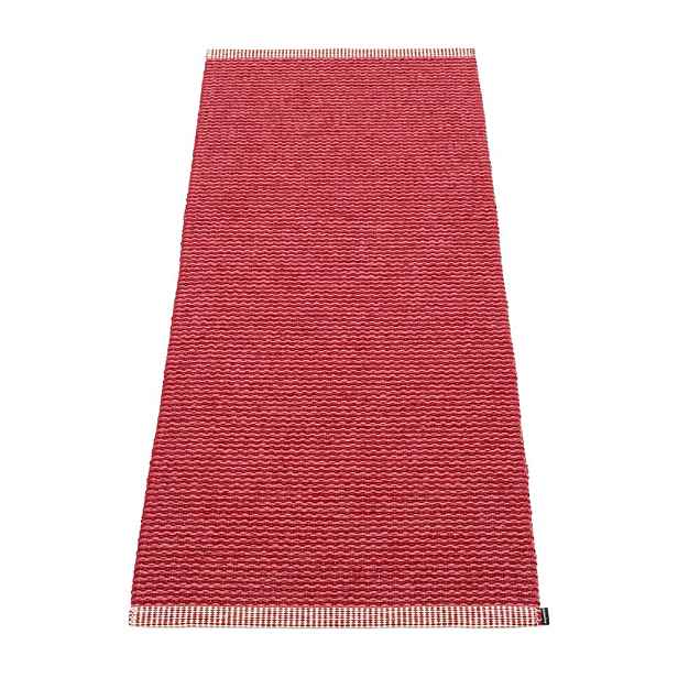 Červený vnitřní a venkovní běhoun 60x150 cm Mono Blush – Pappelina