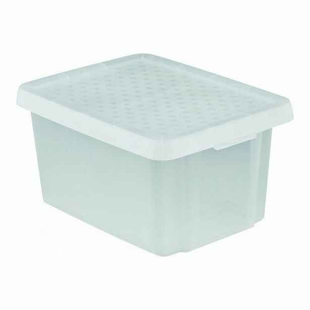 Curver Úložný box Essentials s víkem 16 l, čirá