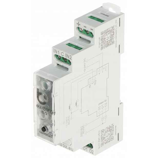 Dvojitý Bezpotenciálový Přepínač Blebox Switchbox-d-dc-din/blebox