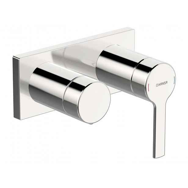 Hansa Ronda - Baterie pod omítku pro 2 spotřebiče, chrom 44599583