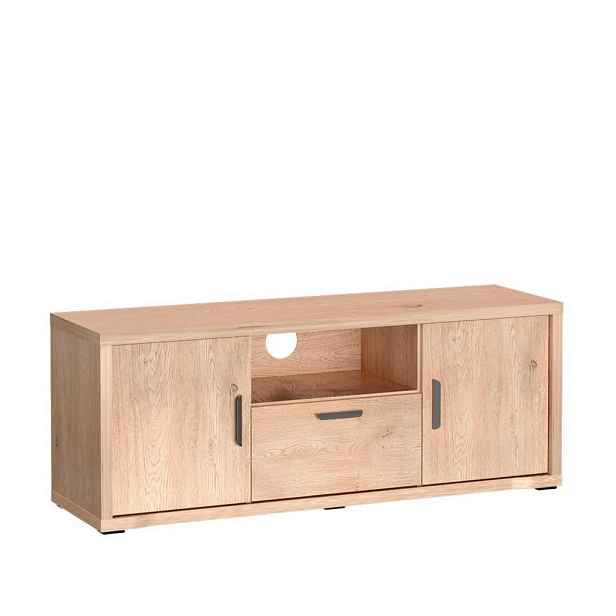 MASSENO TV STOLEK BRESSO, 139/52,5/40,5 cm, dekor dub