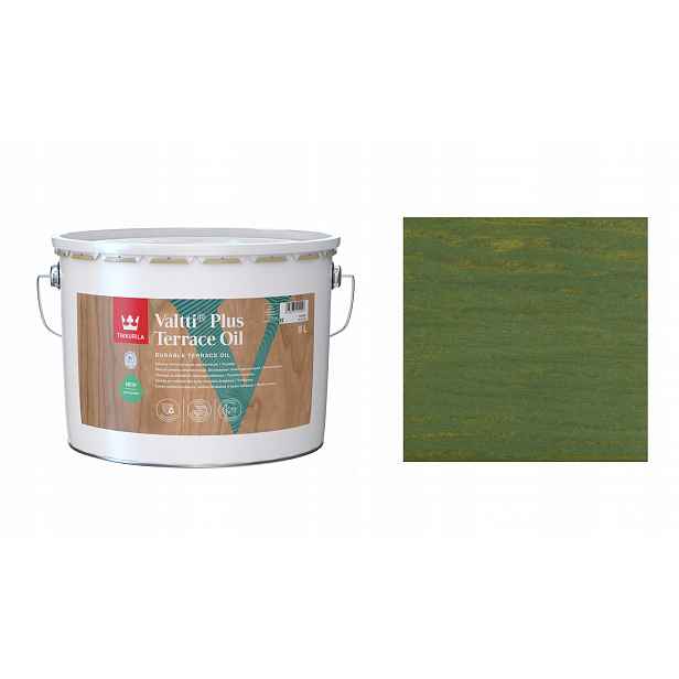 Tikkurila Valtti Plus Terrace Oil 9 L 5066 Lehti Olej Na Terasy