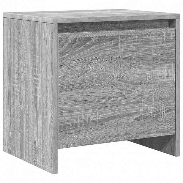 vidaXL Noční stolek šedý sonoma 45 x 34 x 44,5 cm kompozitní dřevo
