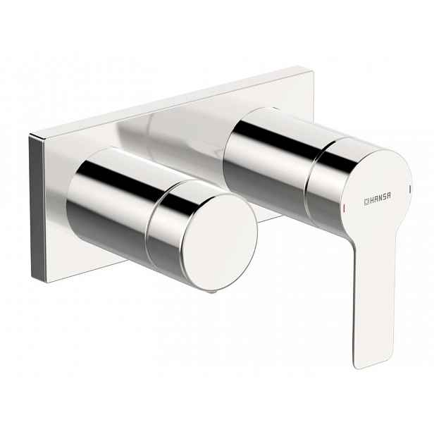 Hansa Ligna - Baterie pod omítku pro 2 spotřebiče, chrom 44559583