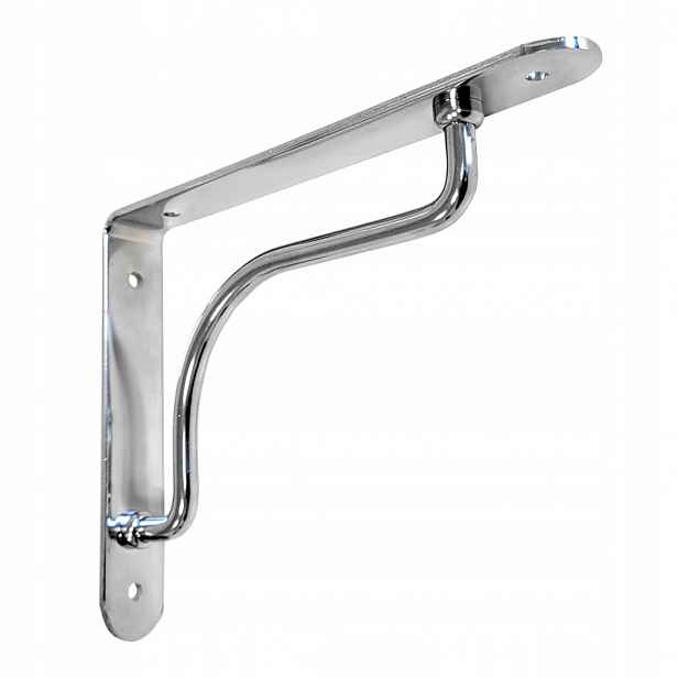 Podpěra police Palladio Chrom 230x180 mm Italská