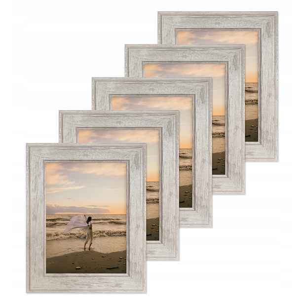 Sada 5 fotorámečků 13x18 Paříž šedá