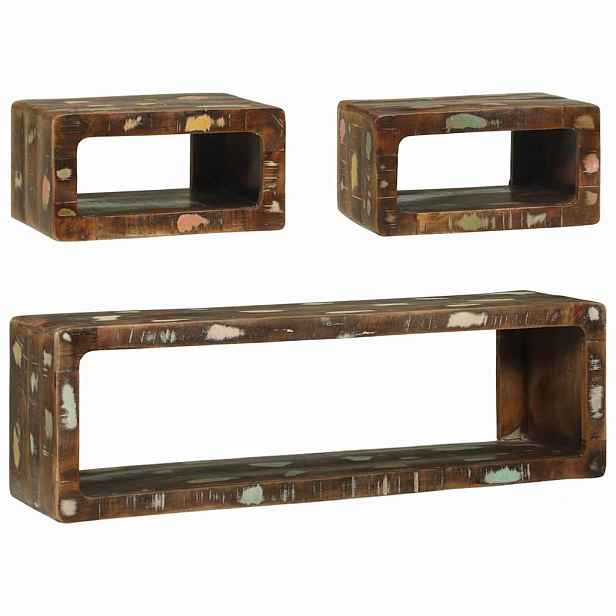 vidaXL Sestava TV skříněk 3 ks Vícebarevný 100 x 30 x 32 cm