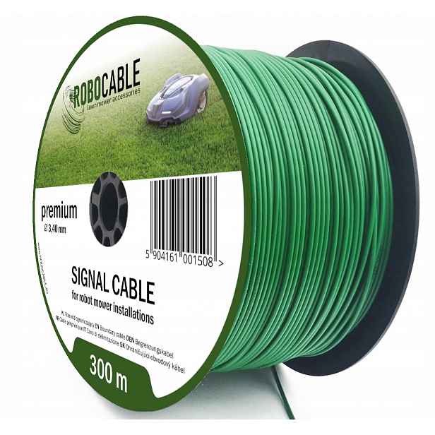 Kabel pro omezování obvodu robotické sekačky 300 m, zesílený, 3.4 mm