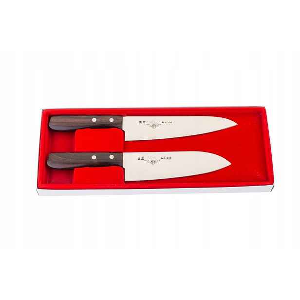 Sada 2 nožů Masahiro Msc Chef a Santoku 18 a 16,5 cm