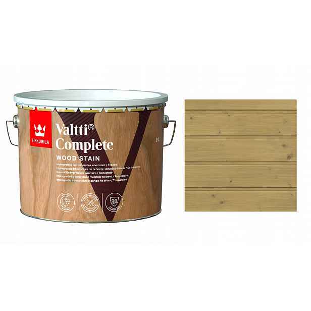 Tikkurila Valtti Complete 9L 226A Artichoke Rozpouštědlový Lakový Nátěr