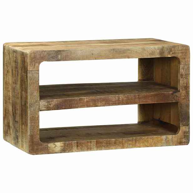 vidaXL Televizní skříň 60 x 32 x 36 cm Masivní magnovníkové dřevo