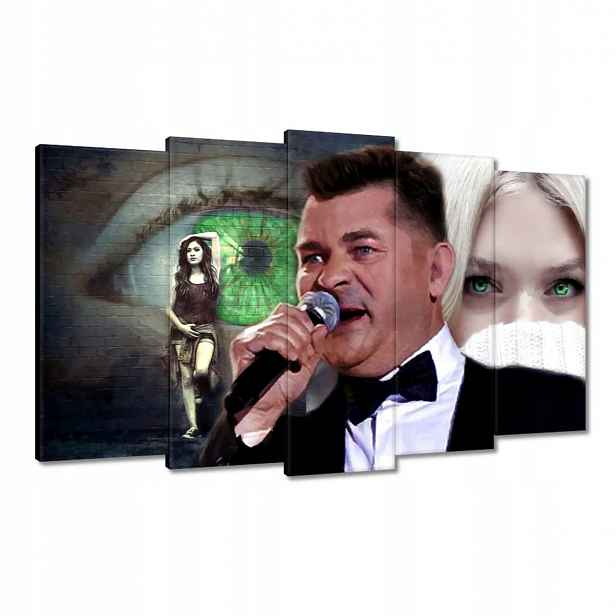 Obrazy 100x60 Zelené oči Zenek Vystoupení