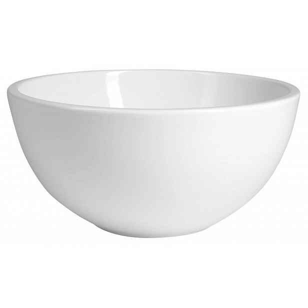 Sapho - Umyvadlo na desku Moon, průměr 43 cm, bez přepadu, bez otvoru pro baterii, bílá 3112-KL