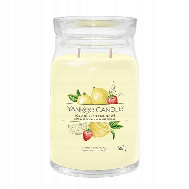 Yankee Candle Vonná svíčka Iced Berry Lemonade 567 g
