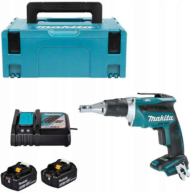 Akumulátorový aku šroubovák Makita DFS452RFJ 18V Lxt Bl Xpt 2x3Ah kufr