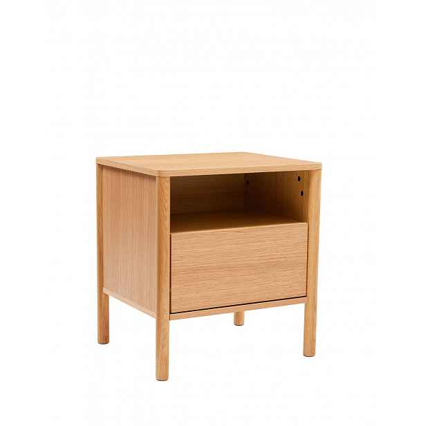 Noční stolek Blair (NS01), 50 cm, přírodní dub