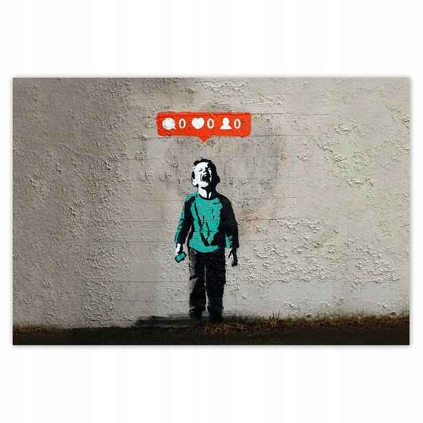 Plakáty 200x135 Banksy Like