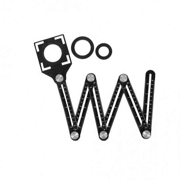 Víceúčelové Pravítko Multi Tools s otvory VYMPRAV