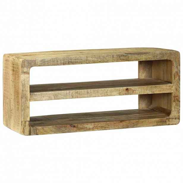 vidaXL Televizní skříň 80 x 32 x 36 cm Masivní magnovníkové dřevo