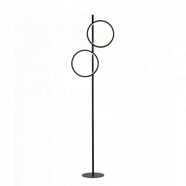 Černá stojací lampa Mini Ritus pro útulnou atmosféru k vašemu křeslu Paul Paul Neuhaus
