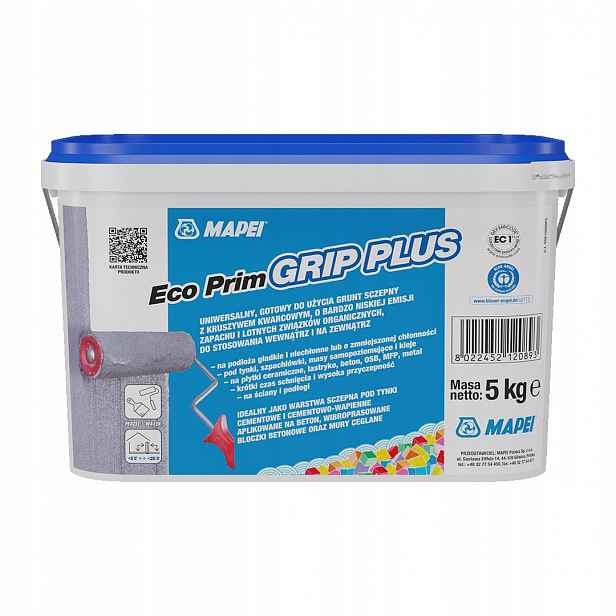 Mapei Eco Prim Grip Plus s pískem|PVC|5 kg