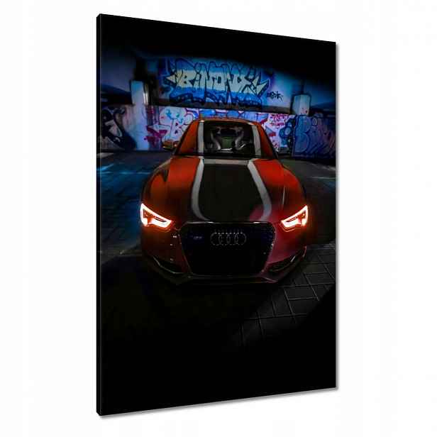 Obrazy 70x100 Červená Audica Audi