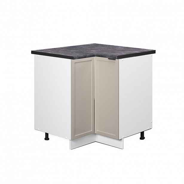 Vicco ROHOVÁ SKŘÍŇKA Fame-Line GreyBeige 80.5 cm , PD Antracit