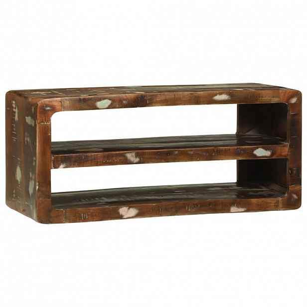 vidaXL Televizní skříň 80 x 32 x 36 cm Masivní recyklované dřevo