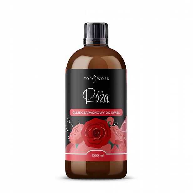 Vonný olej na svíčky Růže 1000 ml vůně do parafínového vosku