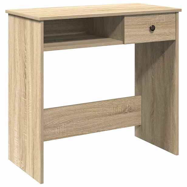 vidaXL Psací stůl dub sonoma 80 x 40 x 75 cm dřevotříska